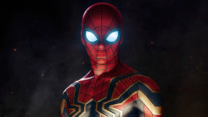 Avengers Infinity War Iron Spider Suit, cyborg, headwear, technology, futuristic