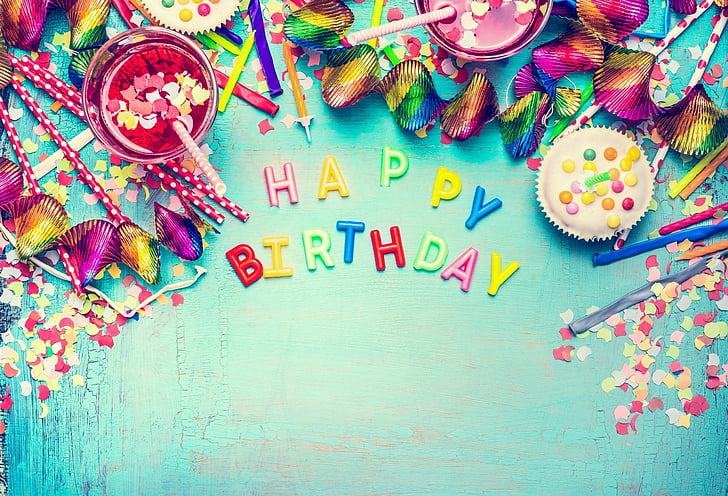 Birthday Party Stock Photo, holiday, happy birthday, colorful, birthday Free HD Wallpaper