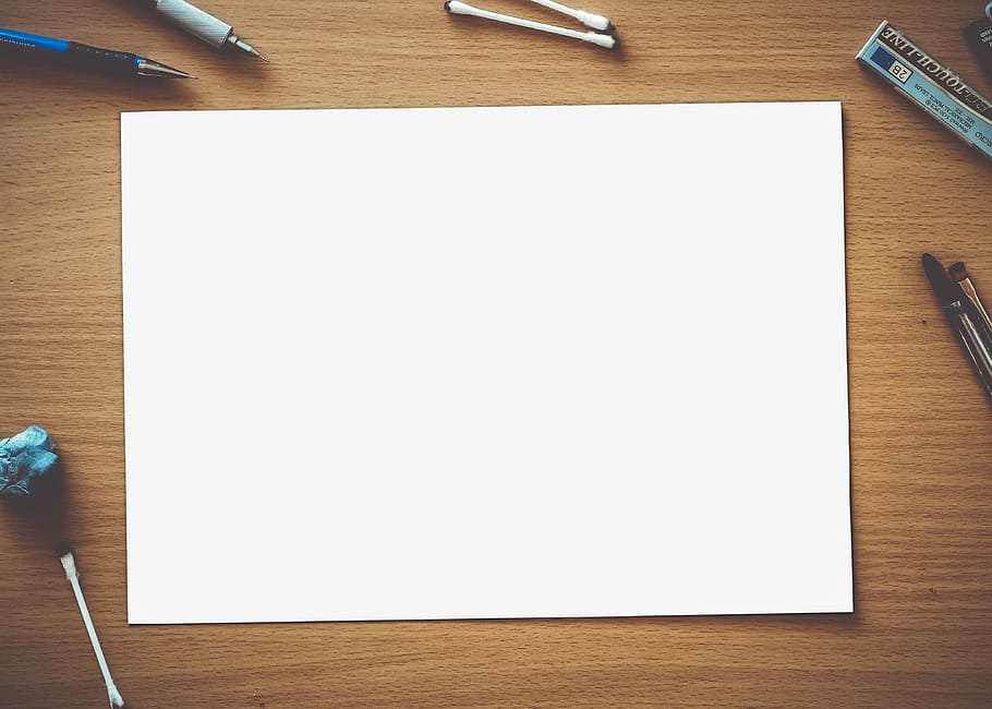 Blank Piece of Lined Paper, draw, furniture, business, copy space Free HD Wallpaper