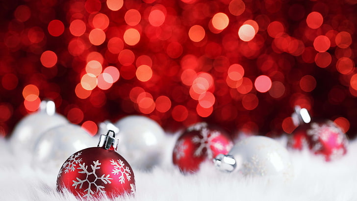 Christmas Balls Ornaments, bright, ornament, tree, special Free HD Wallpaper