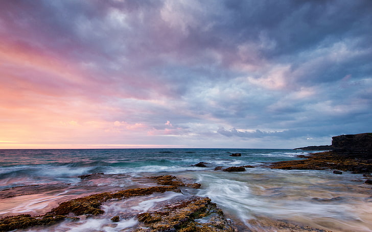 Cute Pastel Clouds, motion, power in nature, cloud  sky, no people Free HD Wallpaper