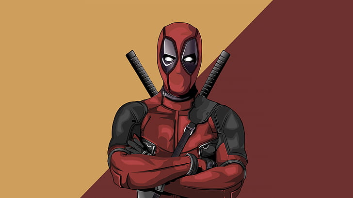 Deadpool Art Easy, hd, vector, artwork, behance Free HD Wallpaper