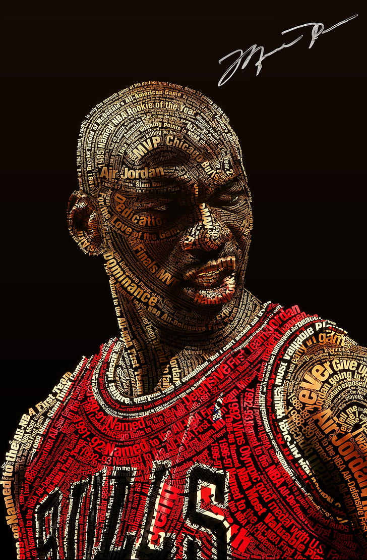 Digital Art Michael Jordan, bulls, jordan, sports, art