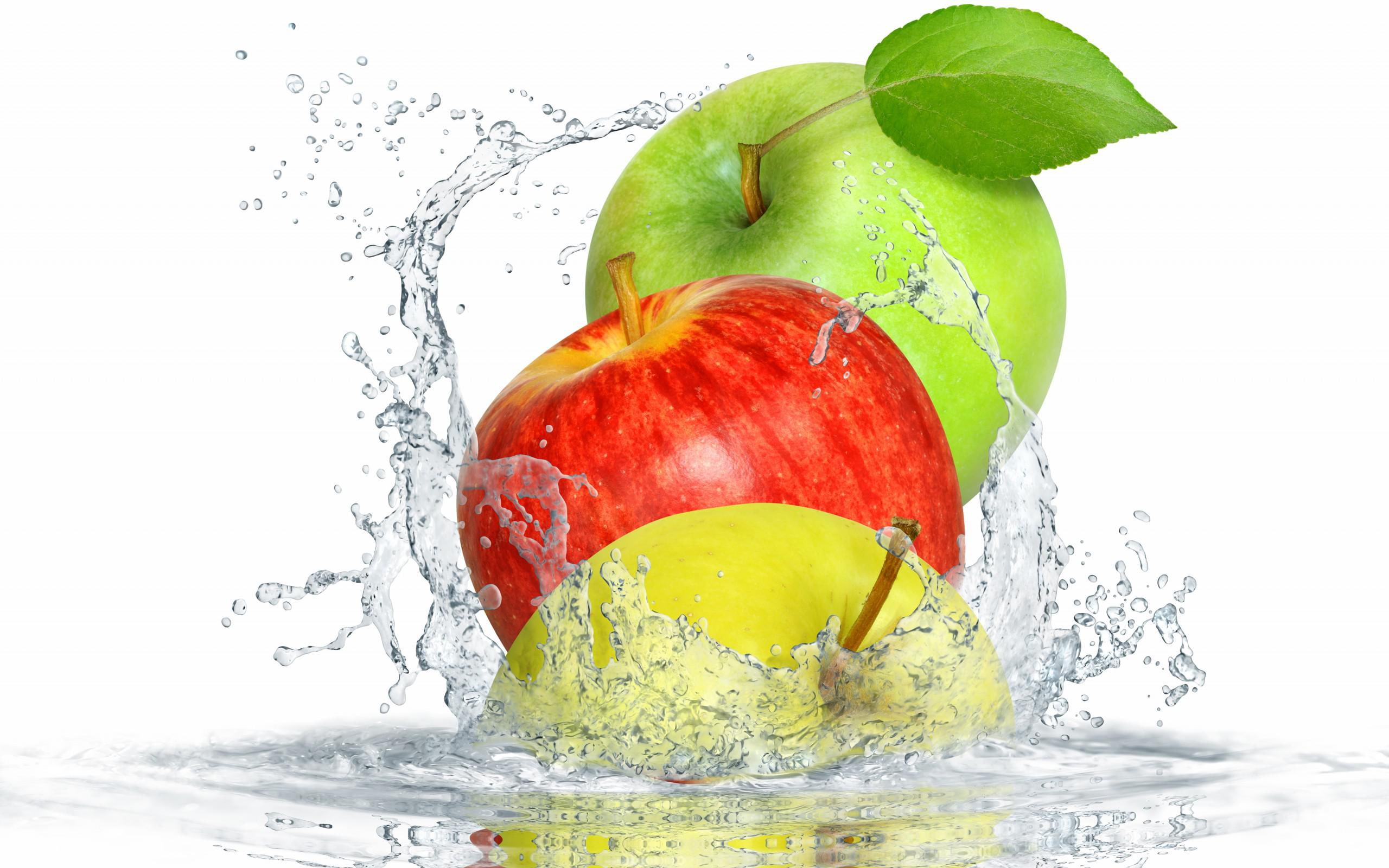 Fruit Water PNG, apple, fruits