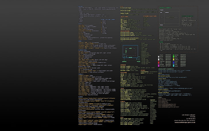 HTML Code Black, built structure, javascript, trading, coding Free HD Wallpaper