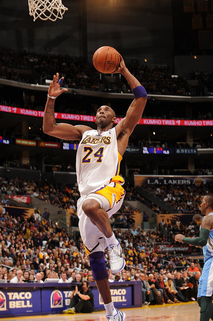 Kobe Bryant 360 Dunk, bryant, 1996x3000, art, sports Free HD Wallpaper