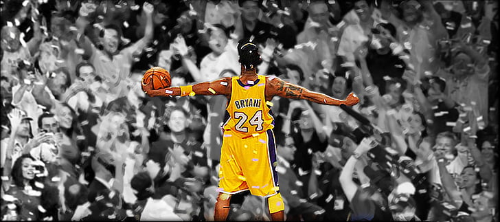 Kobe Bryant 5th Championship, kobe bryant, basketball Free HD Wallpaper