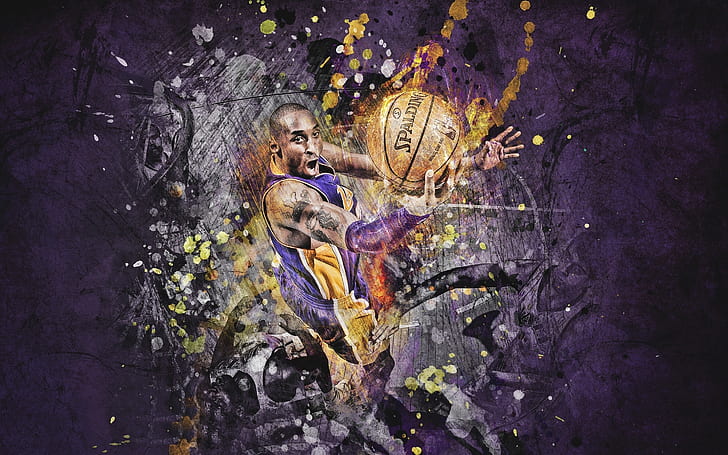 Kobe Bryant Soccer, bryant, kobe, lakers,, art Free HD Wallpaper