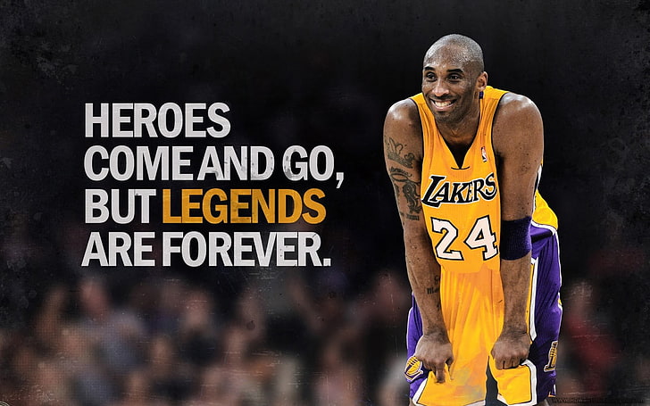 Kobe Bryant Tribute, looking at camera, smiling, lifestyles, men Free HD Wallpaper