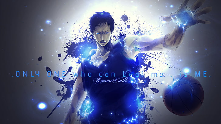 kurokos basketball, anime, daiki aomine Free HD Wallpaper