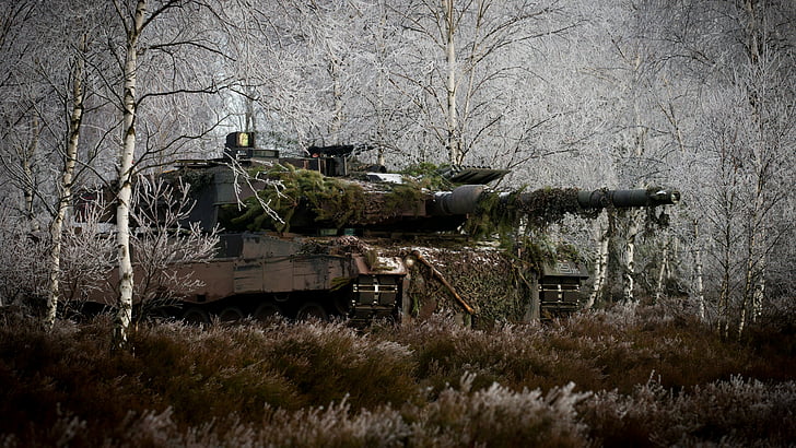 Leopard 2A5 Tank, camo, can, german, mbt Free HD Wallpaper