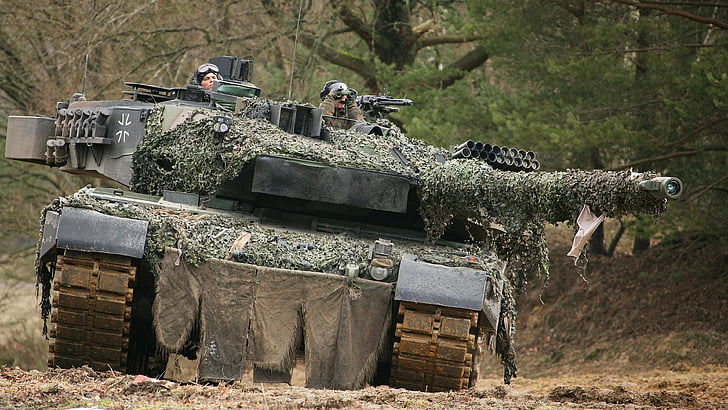 Leopard Main Battle Tank, bundeswehr, leopard 2, field, mbt Free HD Wallpaper