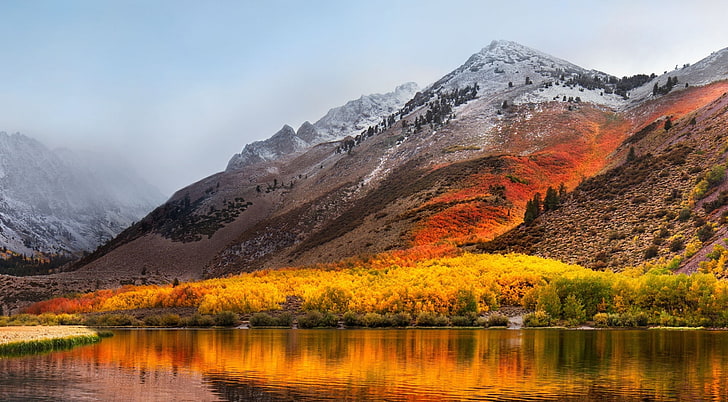 Mac OS, tranquility, fall, scenics  nature, nature Free HD Wallpaper