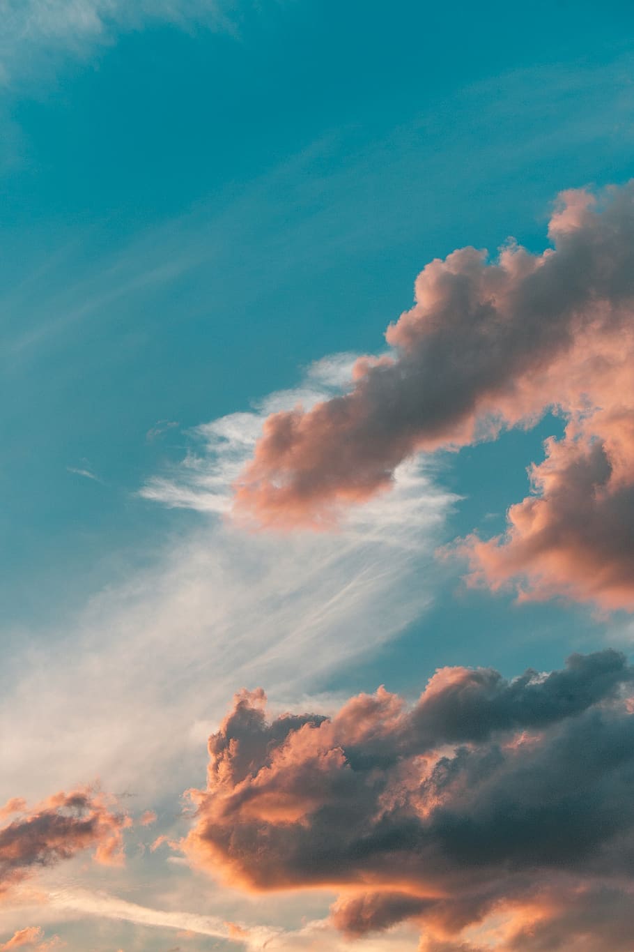 Pastel Blue Aesthetic Room, pastel, cloud  sky, happy, adventure