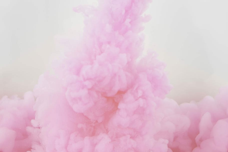 Pink Smoke, indoors, creativity, abstract, pastel colored Free HD Wallpaper