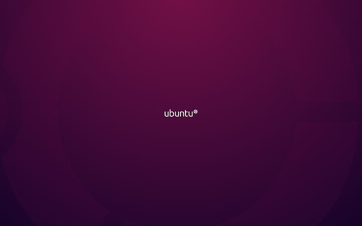 Ubuntu Linux Logo, system, ubuntu, purple, logo Free HD Wallpaper