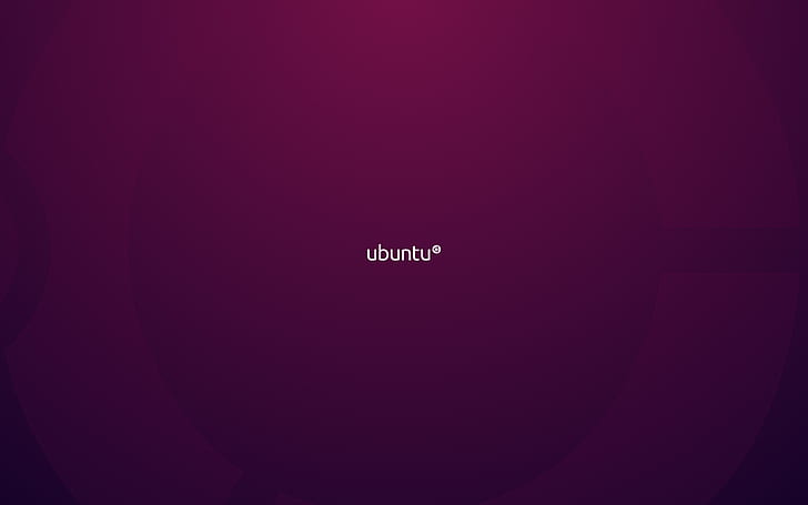 Ubuntu Linux Logo, system, ubuntu, purple, logo