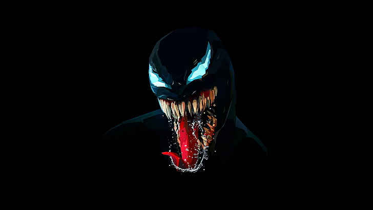 Venom Scene, closeup, light  natural phenomenon, venom, marvel comics Free HD Wallpaper