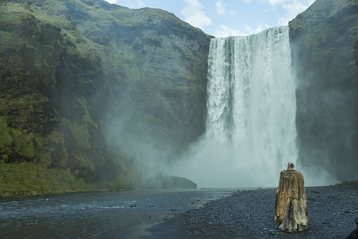 Viking Restaurant Iceland, no people, motion, beauty in nature, splashing Free HD Wallpaper