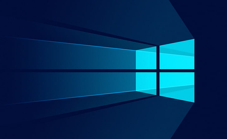 Windows 10 Light Blue, pattern, built structure, modern, design