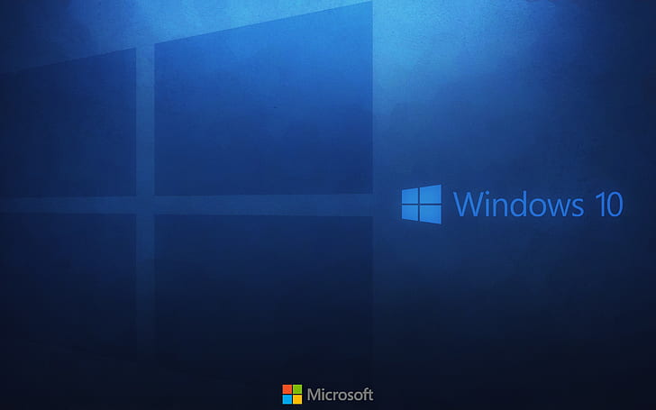 Windows 10 New Logo, computer, logo, microsoft, hitech