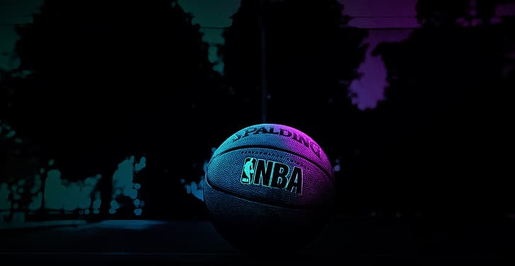 Wrought Iron Mirror Frame, neon, nba, pop art, ball