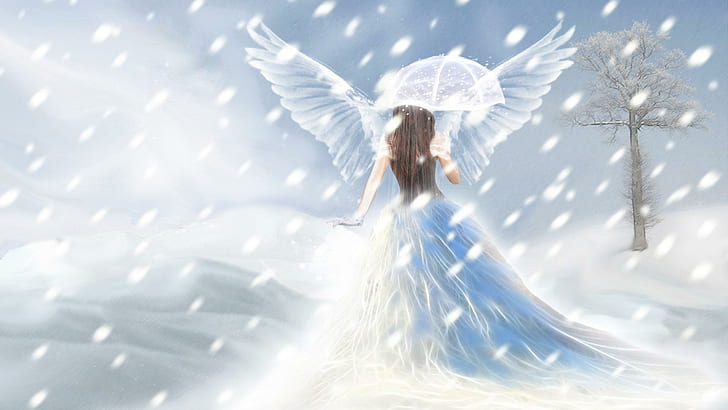 Amazing Beautiful Angels, fantastic, nice, pretty, enchanting Free HD Wallpaper