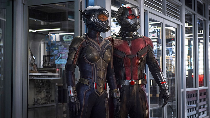 Ant Man and Wasp Quantum Realm, protective mask  workwear, indoors, the wasp, unrecognizable person Free HD Wallpaper