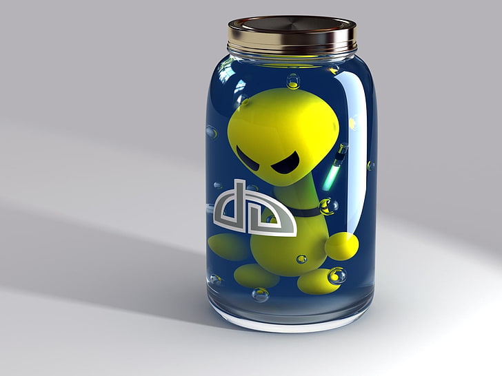 Bank, alien,, jar, bank Free HD Wallpaper