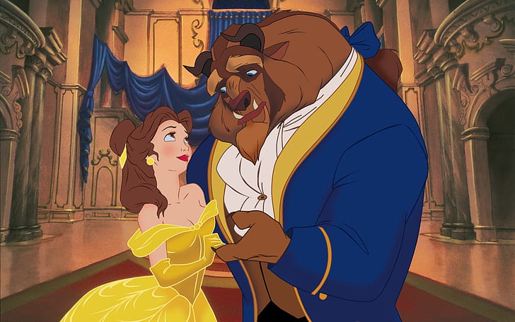 Beast of Beauty and the Beast, disney, belle, enchanted prince, beauty and the beast Free HD Wallpaper