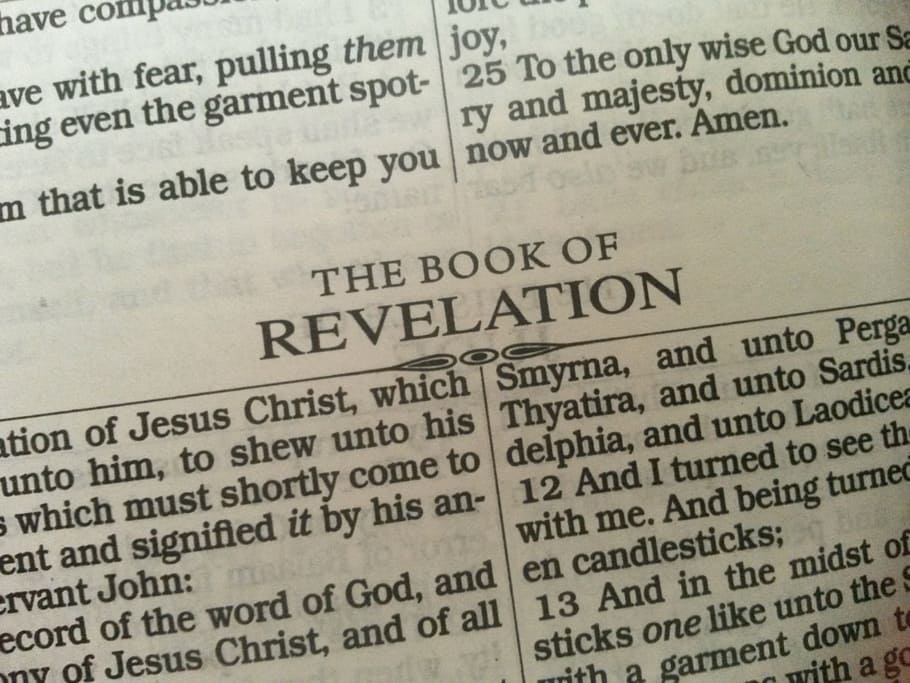 Bible Book Revelation Outline, chaos, data, faith, the past