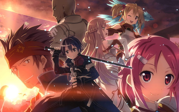 cartooncomic, sword, online, sao Free HD Wallpaper