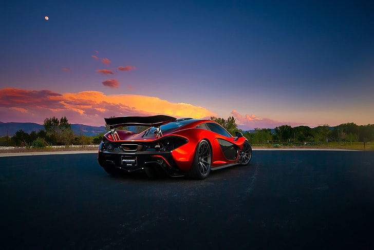 Cool Cars P1 McLaren, stationary, mclaren, sky, tranquil scene Free HD Wallpaper