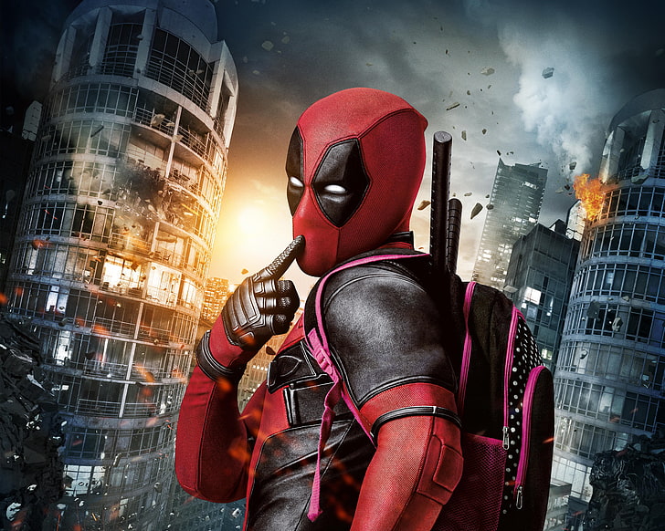 Deadpool Movie, government, city, activity, headwear Free HD Wallpaper