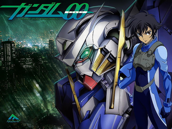 Gundam 00 Season 2, human representation, gundam 00 exia, architecture, day Free HD Wallpaper