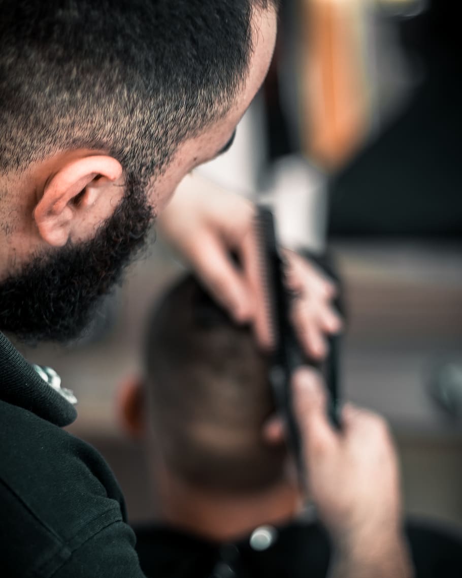 hairstyle, human hair, beard, headshot