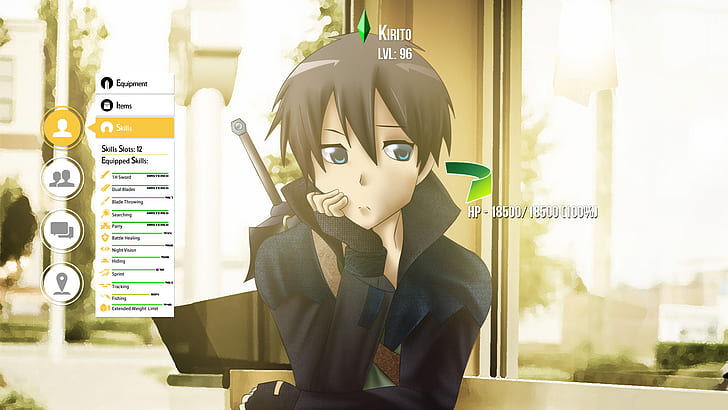 kirito, sao, sword art online, Art