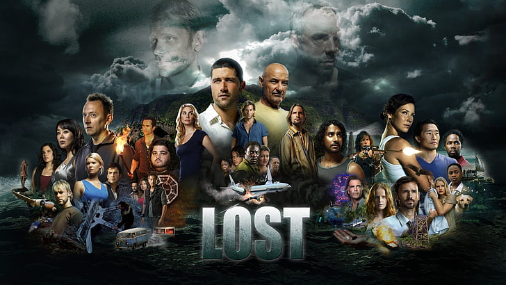 Lost TV Series Theories, night, smoke  physical structure, sitting, males