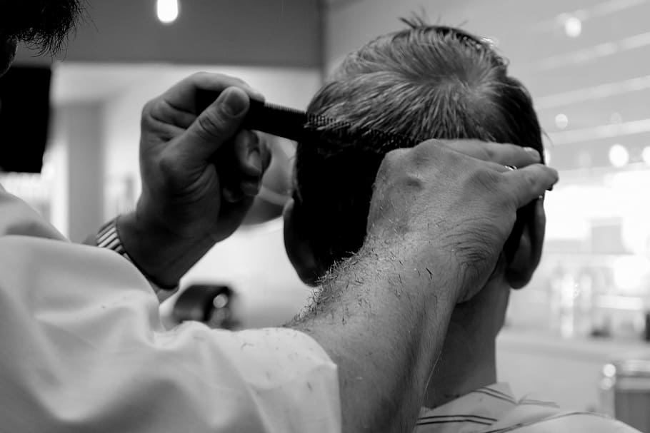 men, two people, mirror, human hand