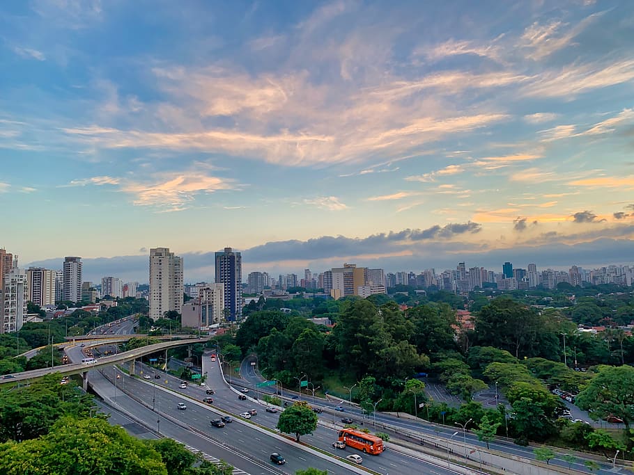 Sao Paulo Brazil, outdoors, landscape, city, road Free HD Wallpaper