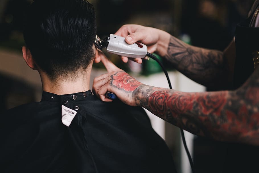 selective focus, adult, indoors, hair salon