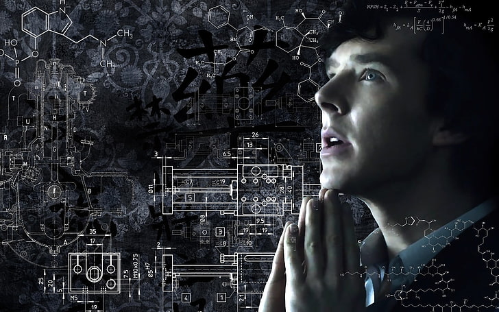 Sherlock Holmes Meme, formula, people, mouth open, cumberbatch Free HD Wallpaper