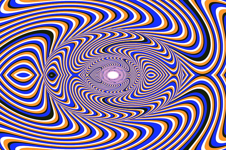 Super Cool Optical Illusions, geometric shape, complexity, concentric, creativity Free HD Wallpaper