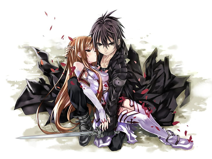 Sword Art Online Characters, sao, sword, cartooncomic, anime Free HD Wallpaper