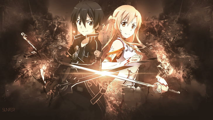 Sword Art Online, kirito, sao, husbandandwife, swordartonline