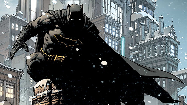 winter, comic, detective comics, mask Free HD Wallpaper