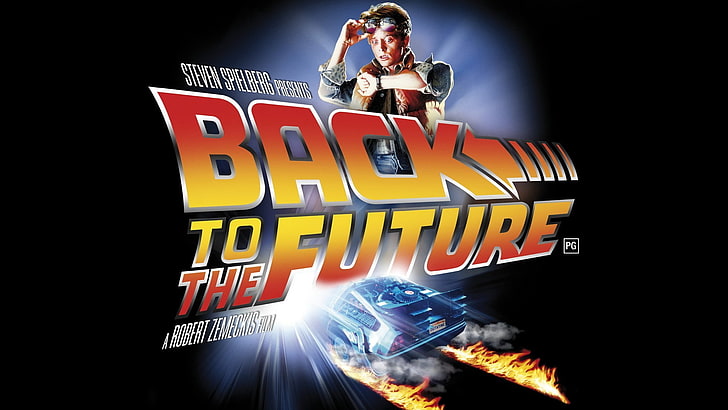 Back to the Future Movie Poster 2, motion, outdoors, illuminated, gambling Free HD Wallpaper