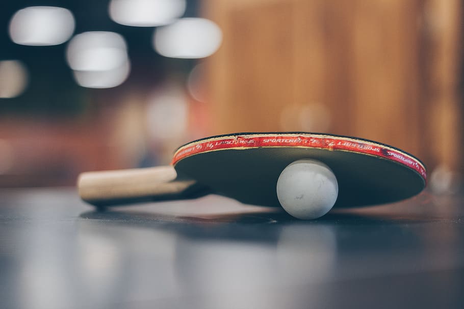 Best Ping Pong Balls, sport, reflection, selective, no people Free HD Wallpaper