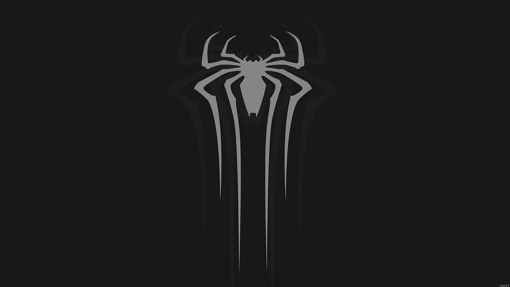 Draw Amazing Spider-Man, symbol, animal representation, closeup, spiderman Free HD Wallpaper