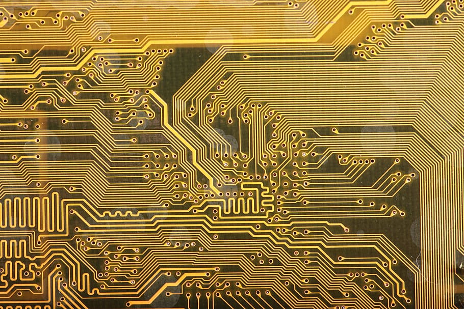 Electronic Circuit Symbols, science, micro, pattern, computer chip